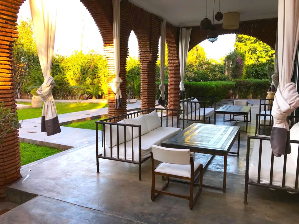 Palais Souad - terrace