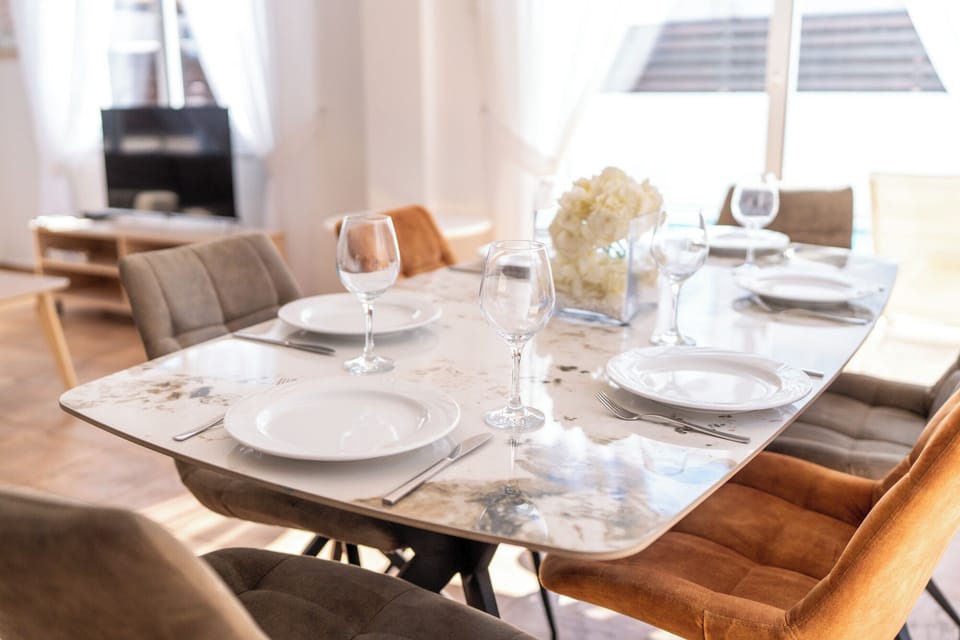 Living room and dinning area
