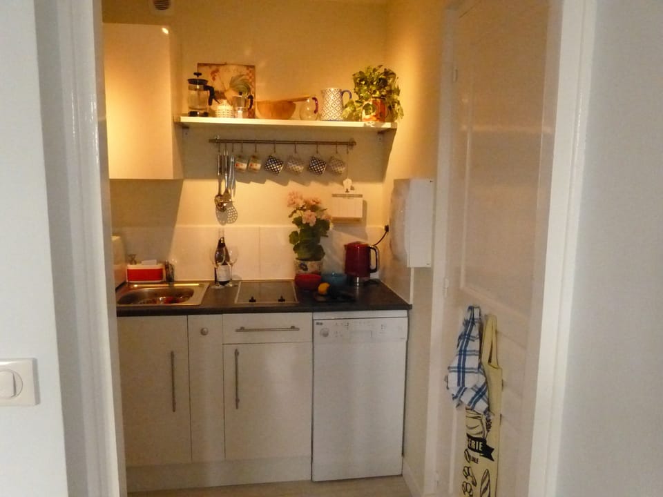 The kitchen is well equipped with everything you will need during your stay