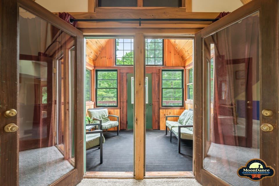 Sunroom off of game room