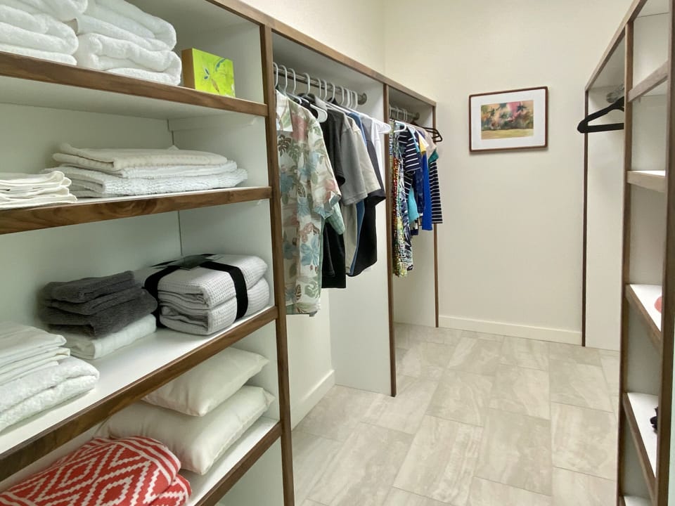 Walk-in Master Closet