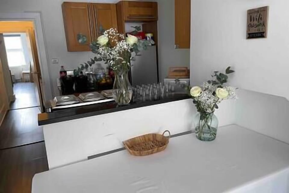 Kitchen Ready For A Small Hen Party 
