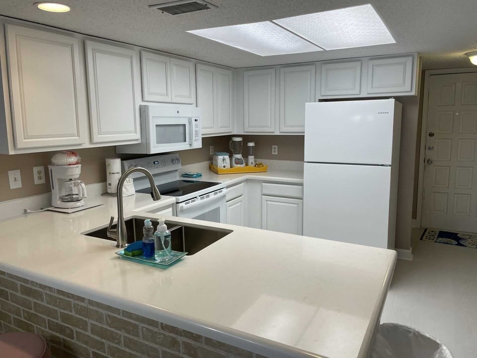 Room, Indoors, Kitchen, Refrigerator, Sink Faucet