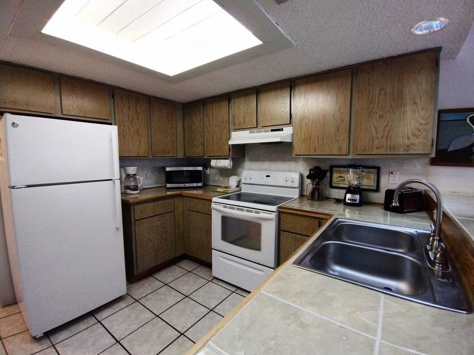Indoors, Kitchen, Refrigerator, Sink, Window