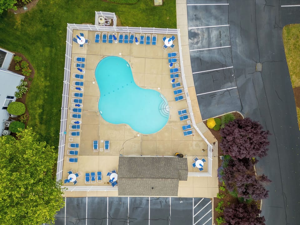 Community Pool- just steps from the condo