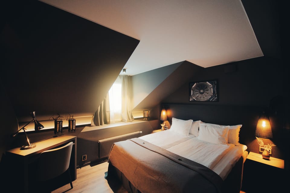 Deluxe Apartment (SPA not included) | Minibar, in-room safe, desk, laptop workspace