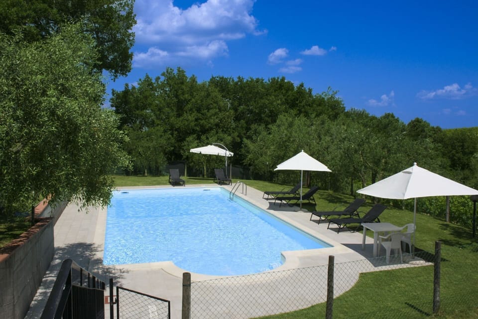 Swimming Pool, Outdoor Furniture, Furniture, Resort, Shade, Composite Material, Sunlounger, Chair, Leisure, Umbrella