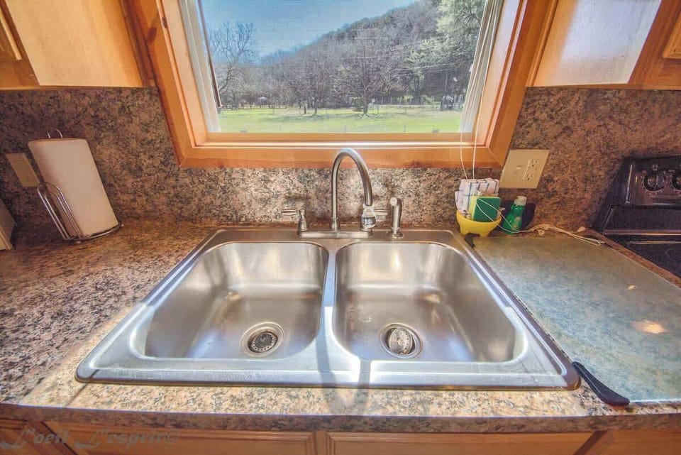 NO GARBAGE DISPOSAL!