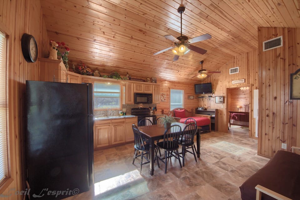 Open floor plan.