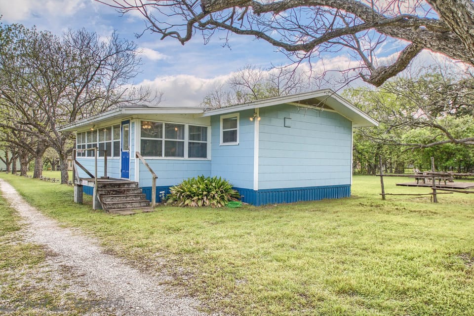 Bluebonnet Cabin.