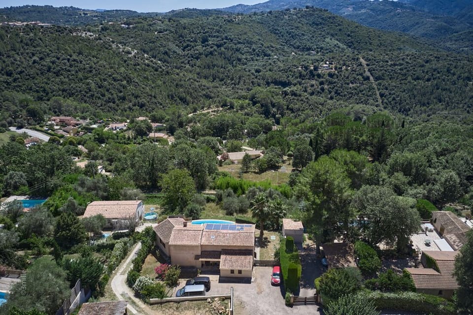 Peaceful countryside surroundings