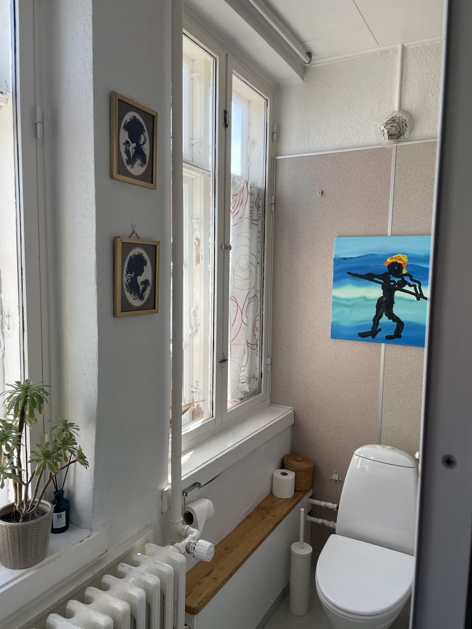 Shared bathroom