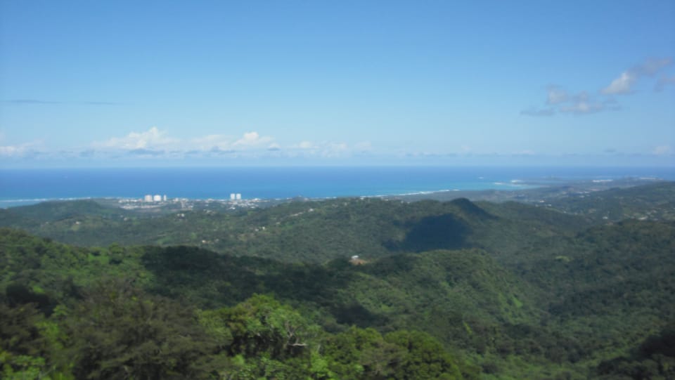 Spectacular view from El Yunque