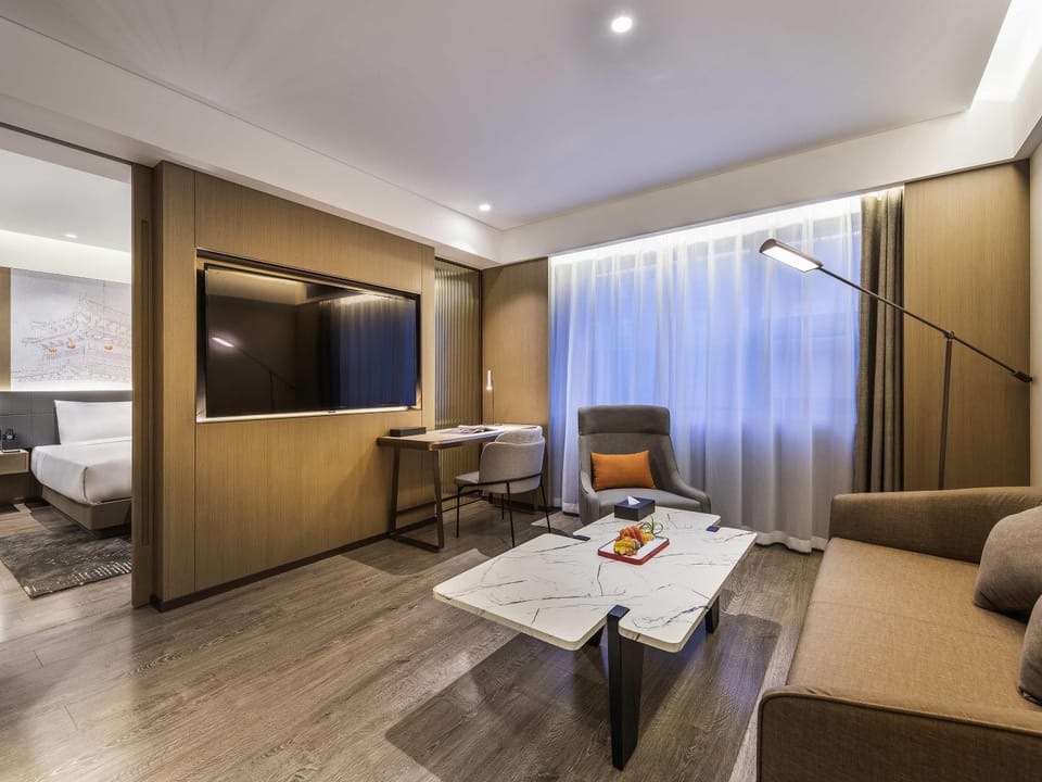 Superior Suite, 1 King Bed | Down comforters, minibar, in-room safe, blackout drapes