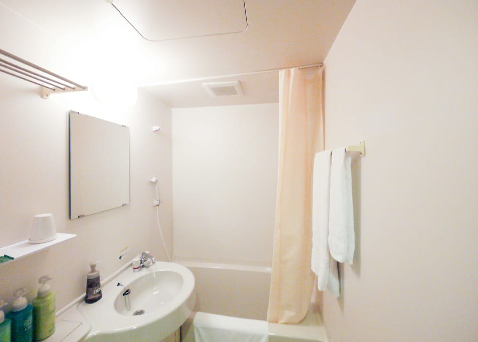 Free toiletries, hair dryer, slippers, towels