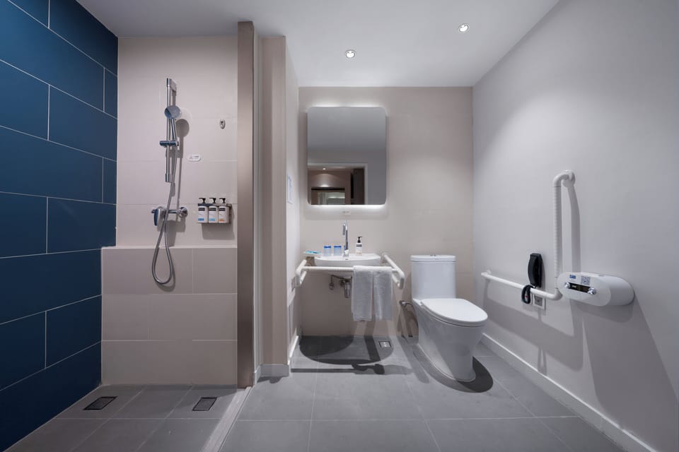 Standard Room, 1 King Bed, Accessible | Bathroom