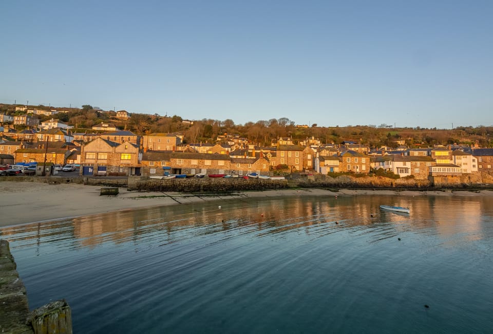 The calming still waters at Mousehole