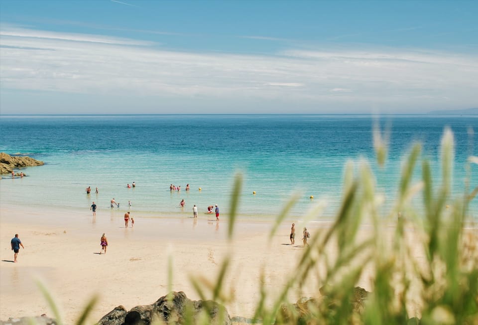 Just moments from the crystal clear waters of Carbis Bay Beach