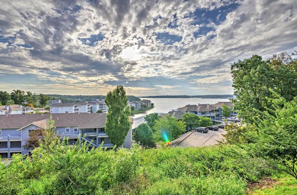 Enjoy lake views from your balcony!