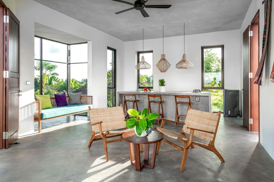 Family Villa, 3 Bedrooms | In-room safe, desk, laptop workspace, iron/ironing board