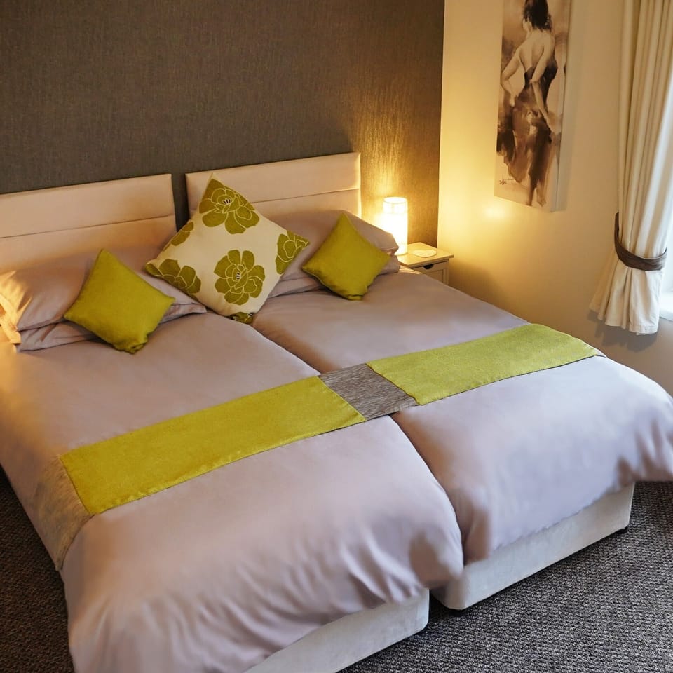 Twin Room, Mountain View | Individually decorated, individually furnished, soundproofing, free WiFi