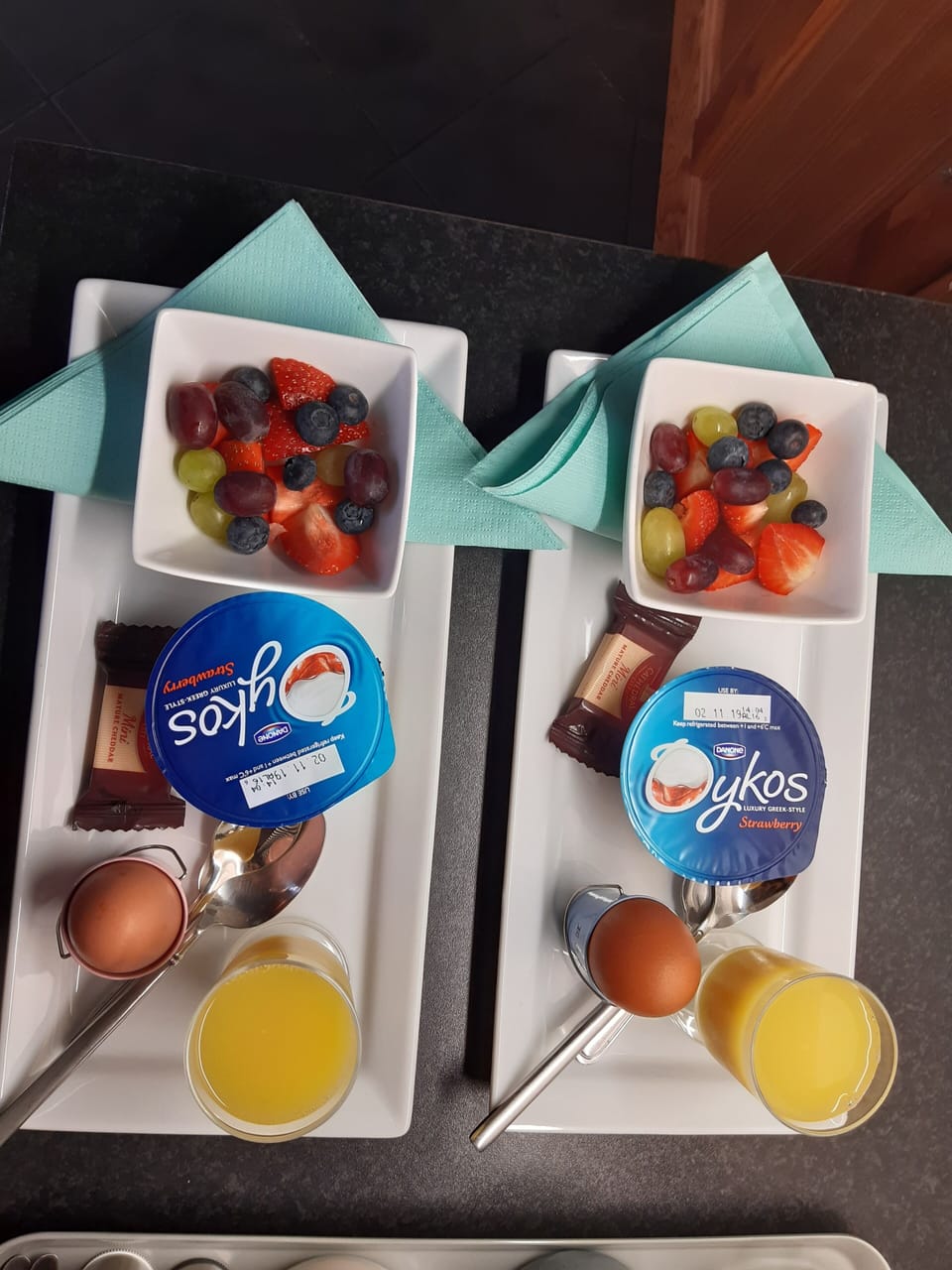 Daily English breakfast for a fee