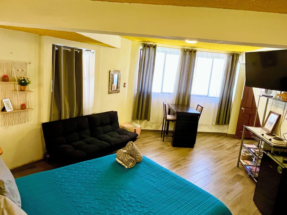 habitación Diego Rivera cama Queen | Minibar, blackout drapes, free WiFi