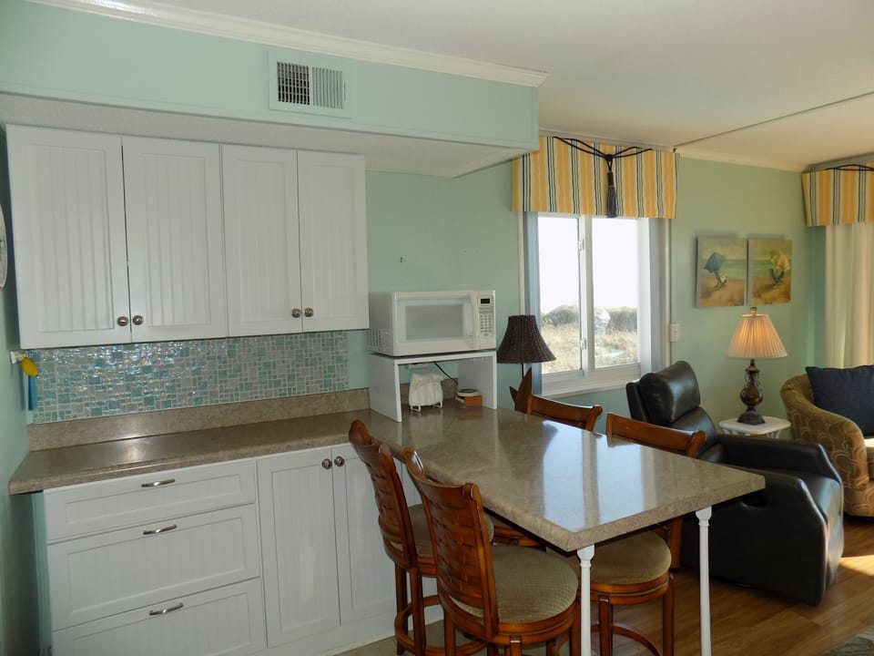 Inviting dining area 