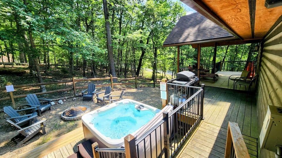 6/7 person hot tub