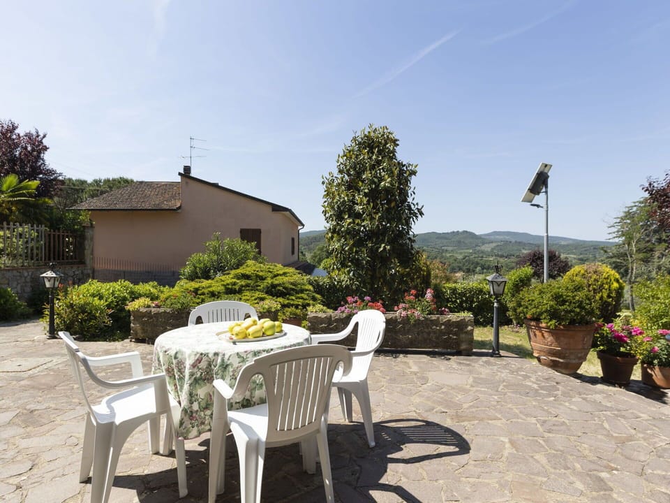 Sky, Table, Furniture, Daytime, Property, Plant, Mountain, Azure, Chair, Nature