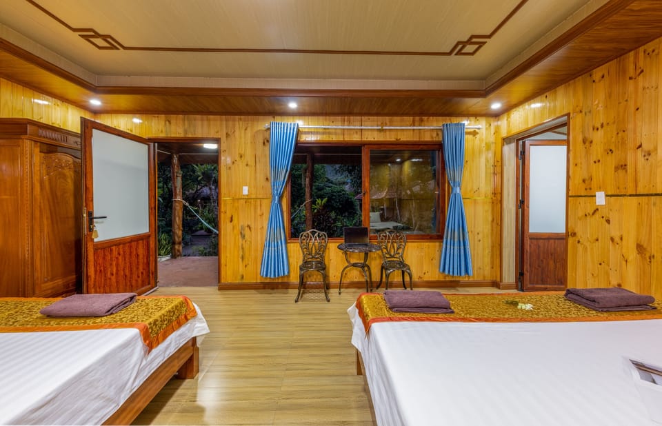 Family Bungalow | 1 bedroom, hypo-allergenic bedding, down comforters