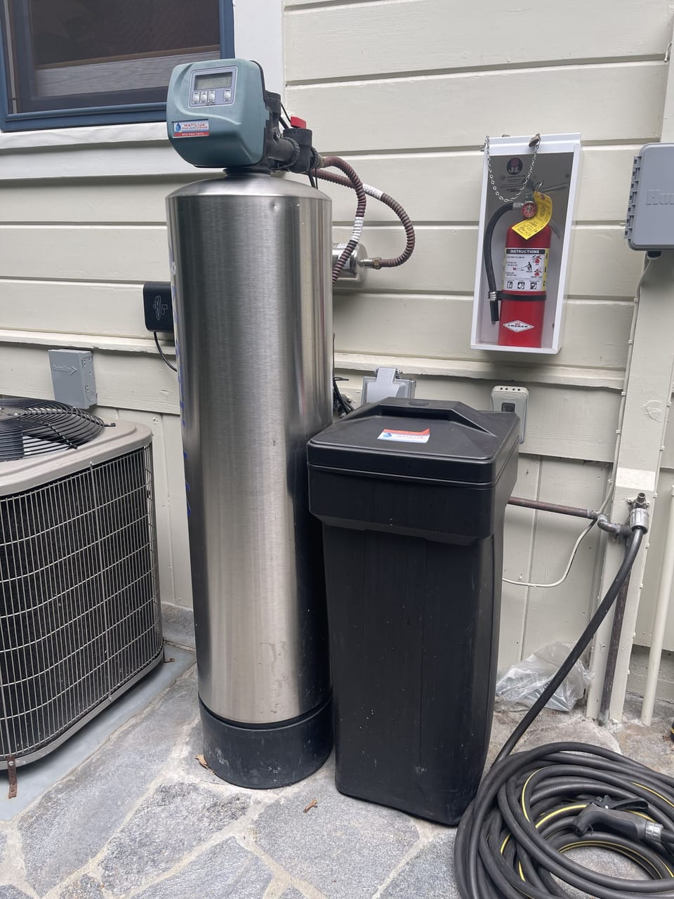 5 stage Whole home water purification system. 