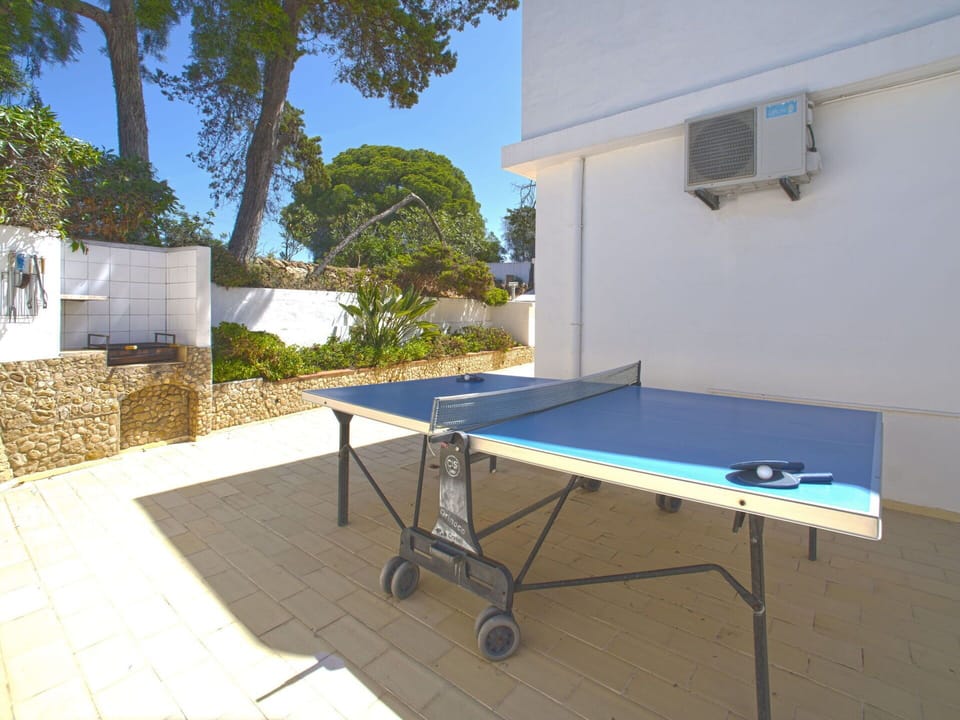 Sports Equipment, Window, Building, Ping Pong, Plant, Shade, Tree, Sky, Racquet Sport, Roof