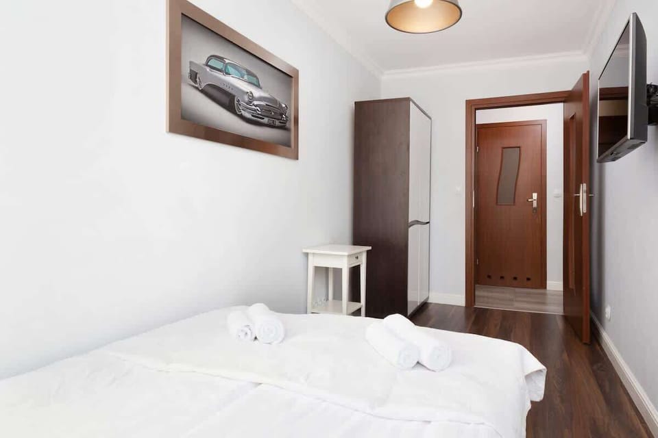 A quiet bedroom perfect for relaxing.