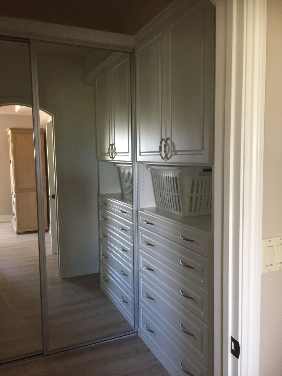 Large walk-in closet