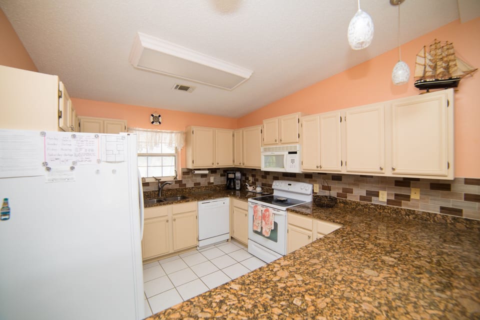 Tons of Kitchen Countertops and Cabinets
