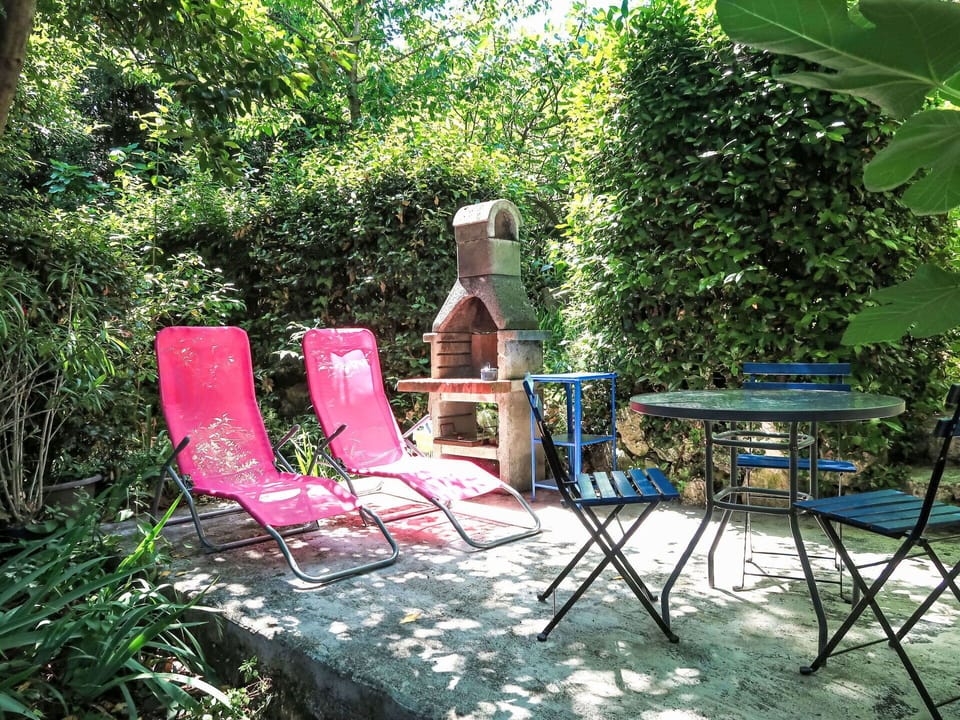 Furniture, Green, Outdoor Furniture, Chair, Summer, Garden, Folding Chair, Outdoor Table, Backyard, Shade