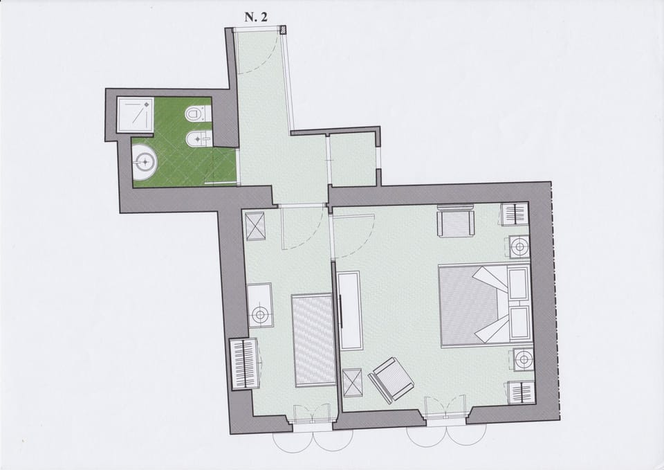 Suite, City View, Tower | Premium bedding, down comforters, pillowtop beds, minibar
