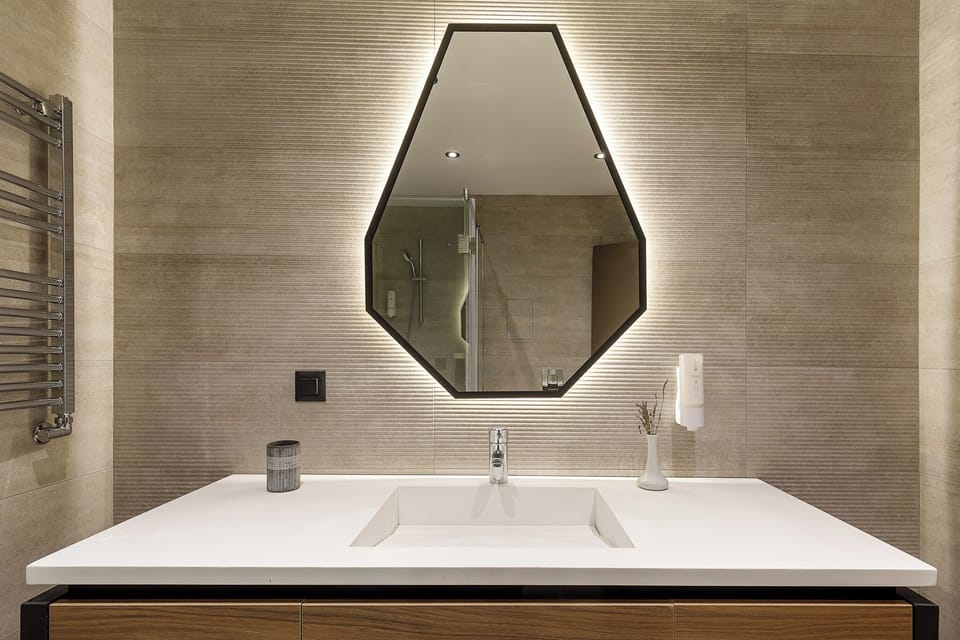 Free toiletries, bathrobes, slippers, towels