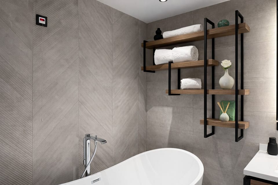 Presidential Suite | Bathroom | Free toiletries, bathrobes, slippers, towels