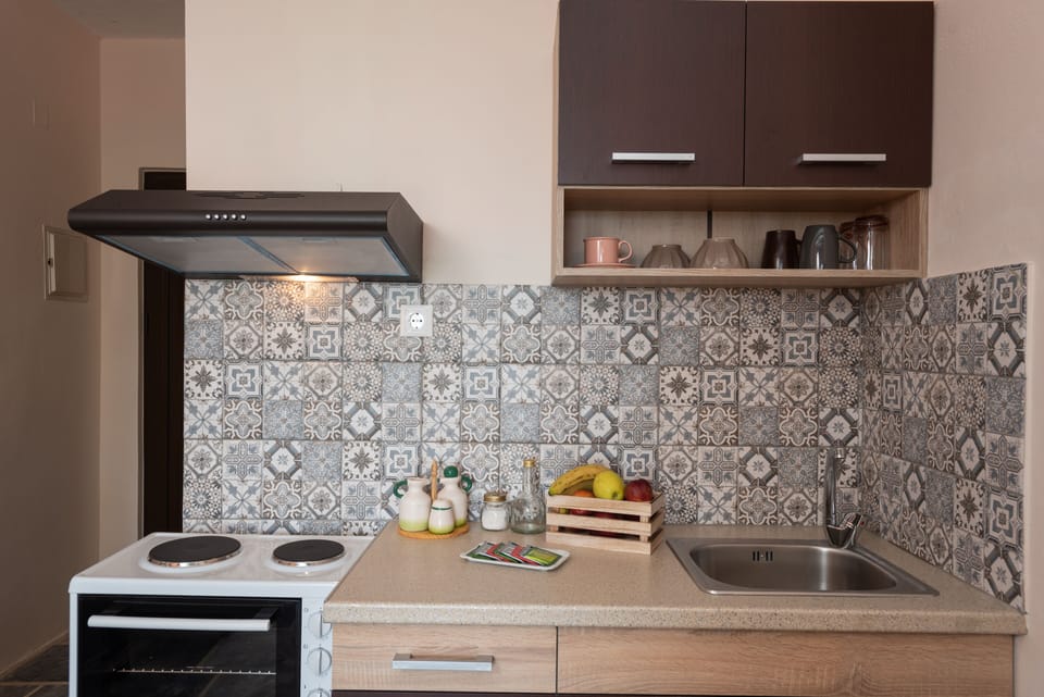 Basic Apartment, 1 Bedroom | Private kitchenette | Coffee/tea maker, stovetop, electric kettle, toaster