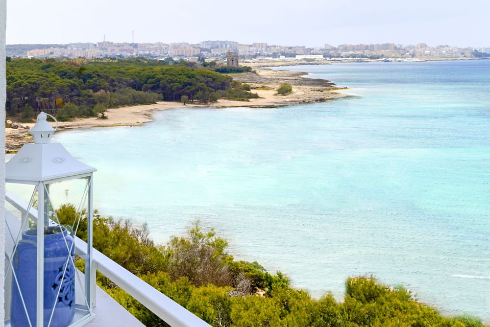 Sea views from the terrace