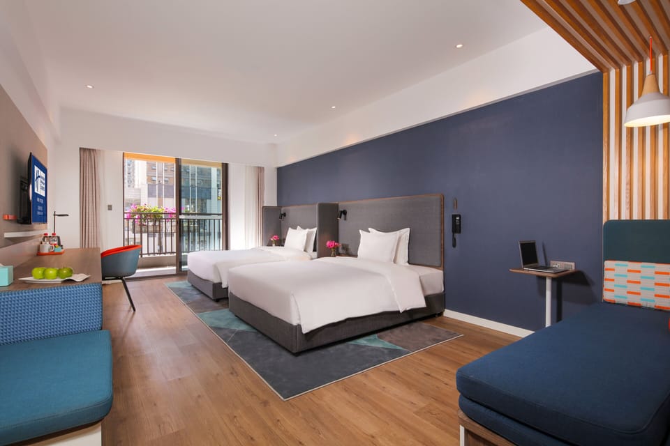 Standard Room, 2 Queen Beds, Balcony | Room amenity