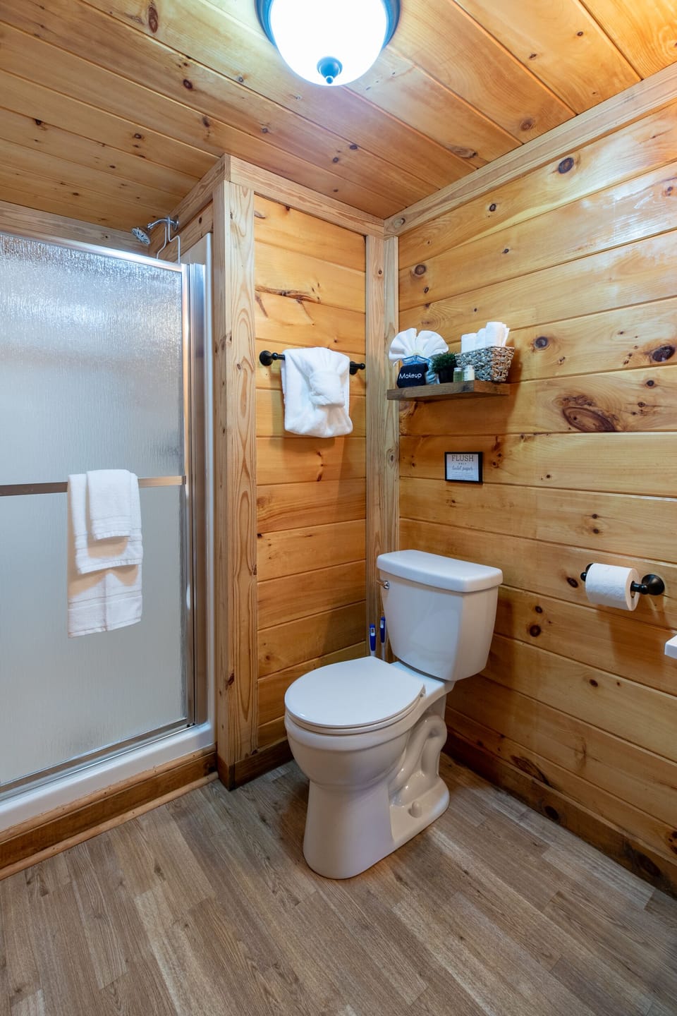 Lower level 3rd bathroom with small shower only (great for the kids!)