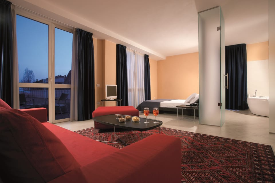 22-inch flat-screen TV with digital channels, TV, first-run movies