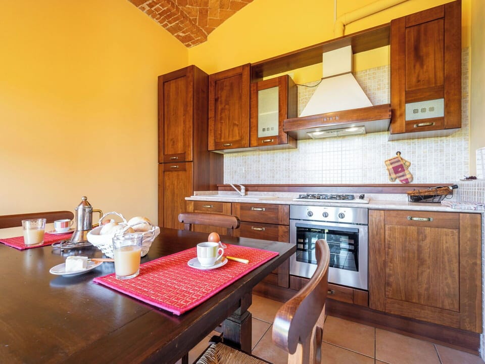 Furniture, Interior Design, Flooring, Wood, Cabinetry, Countertop, Floor, Ceiling, Kitchen, Kitchen Appliance