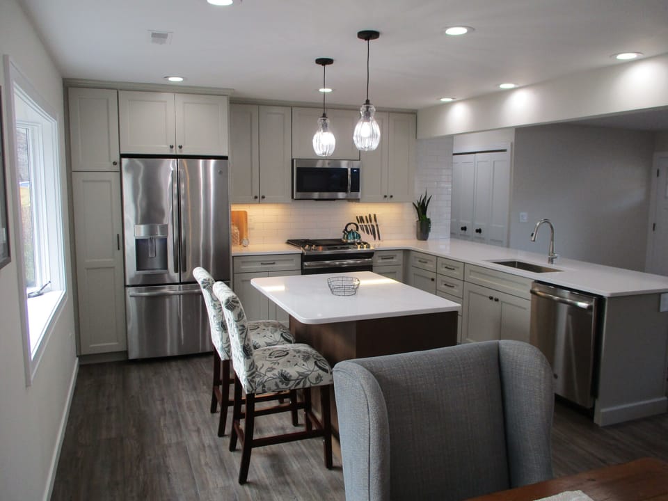 Kitchen with all the conveniences