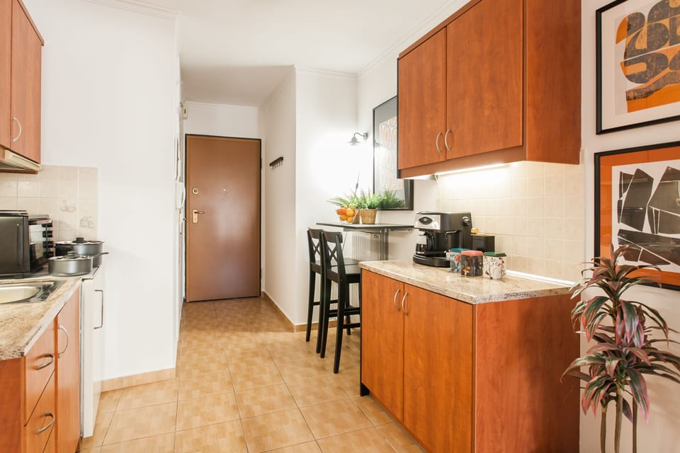 Apartment, 1 Bedroom | Private kitchen | Fridge, oven, espresso maker, coffee/tea maker