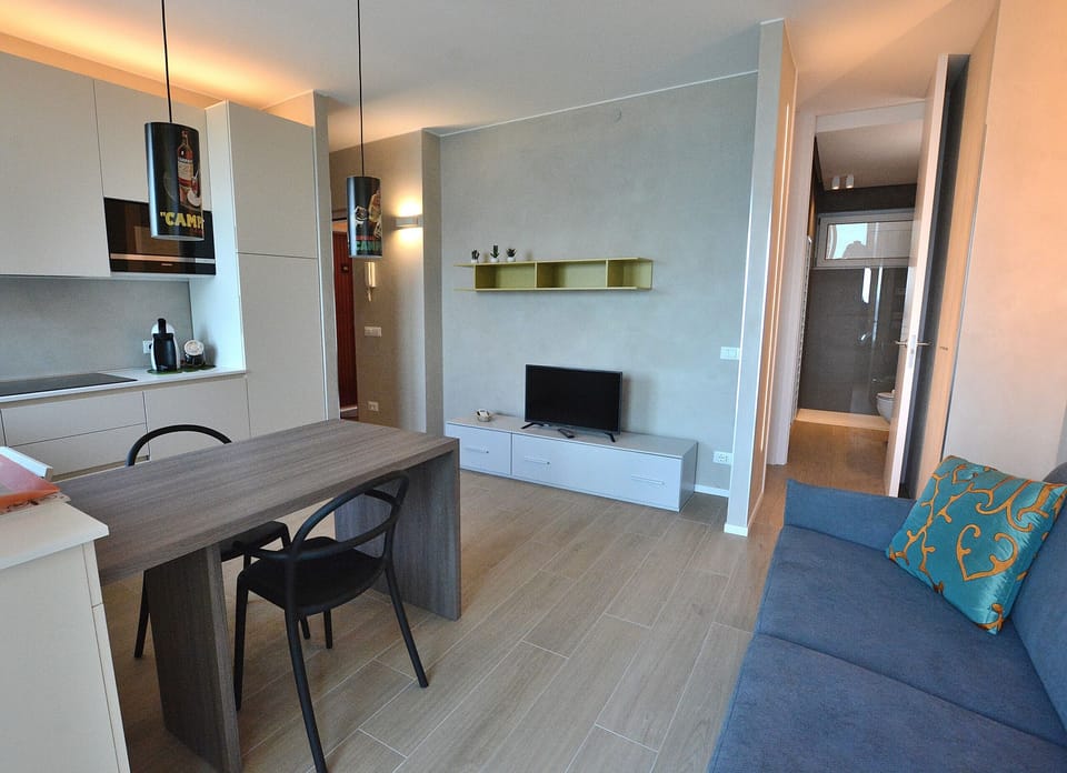 Apartment, 1 Bedroom | Living area | Flat-screen TV