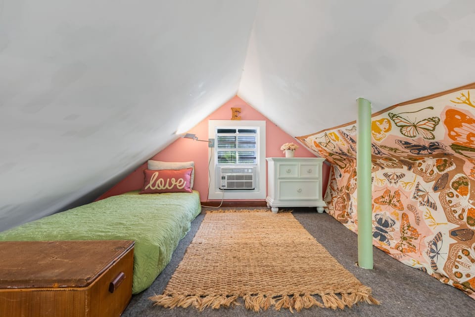 Upstairs twin loft
